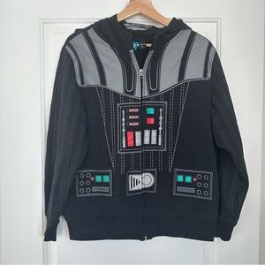 Star Wars Darth Vader Black and Gray Hoodie